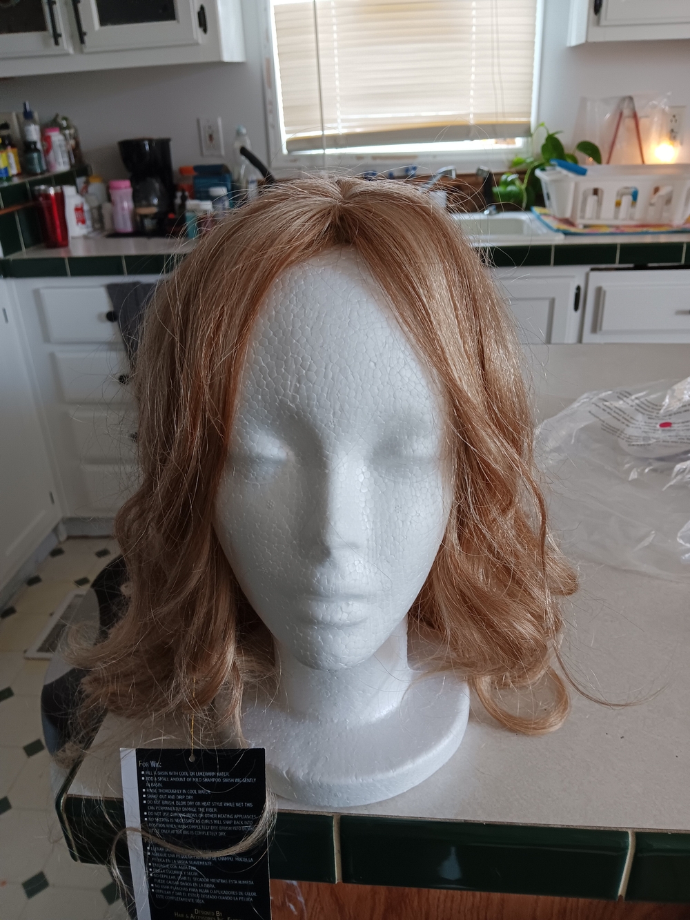 Vip Colection 20" Brown Synthetic Wig Style Rose Color R25